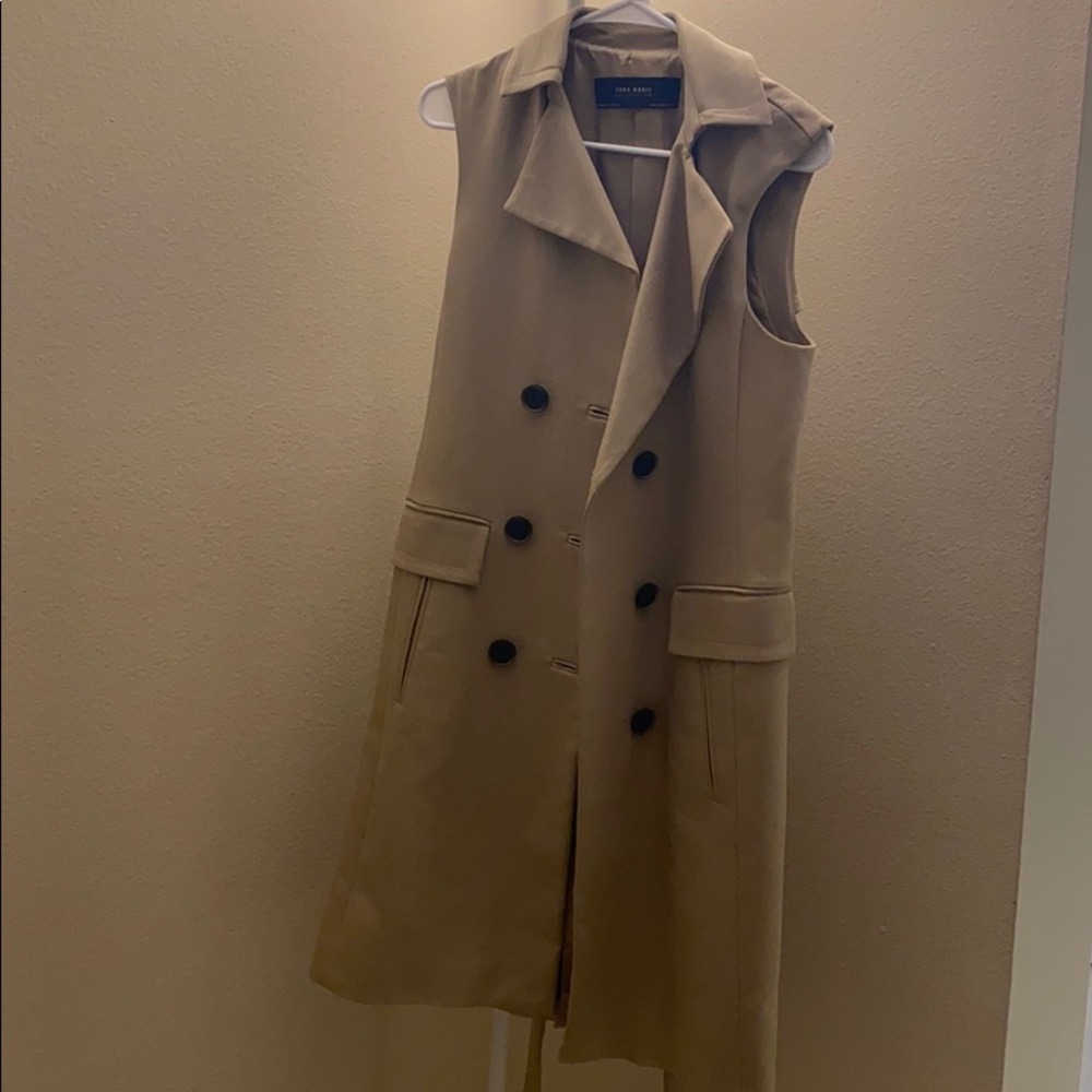 Zara off-sleeve dress
